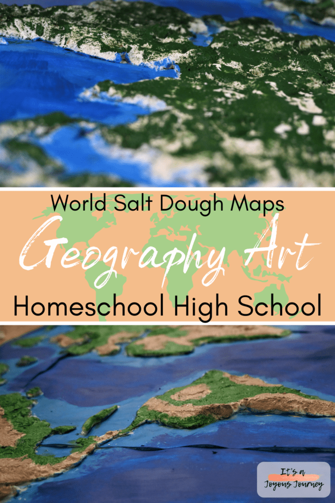 Geography_Art_World_Salt_Dough_Maps