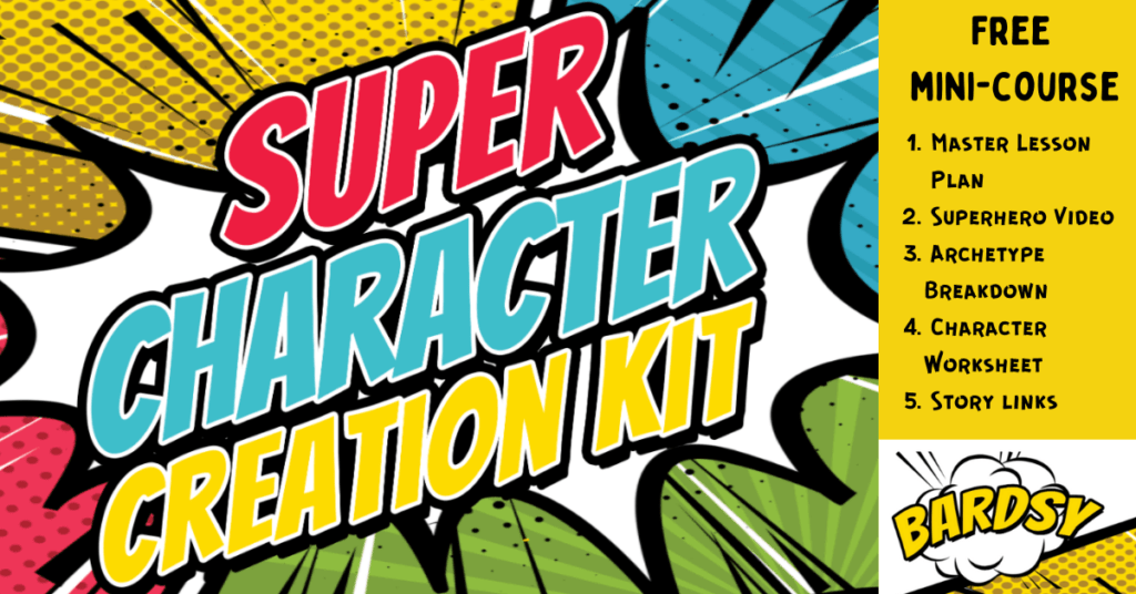 Spark Creative Writing Ideas with Bardsy's Super Character Creation Kit